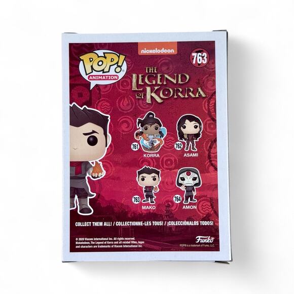 Funko Pop Unopened Mako 763 Nickelodeon The Legend of Korra Vinyl Figure - Picture 3 of 6